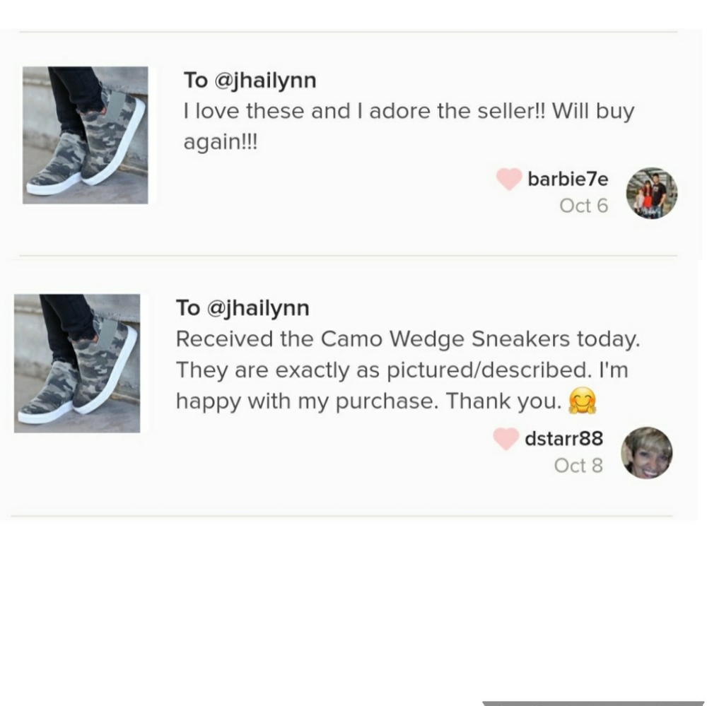 Camo Hidden wedge slip on sneaker - Picture 4 of 11
